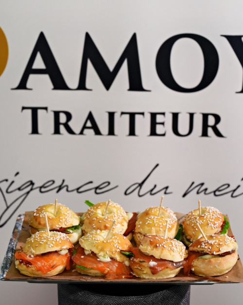 Mini bagel saumon mayo aneth - 6 pièces