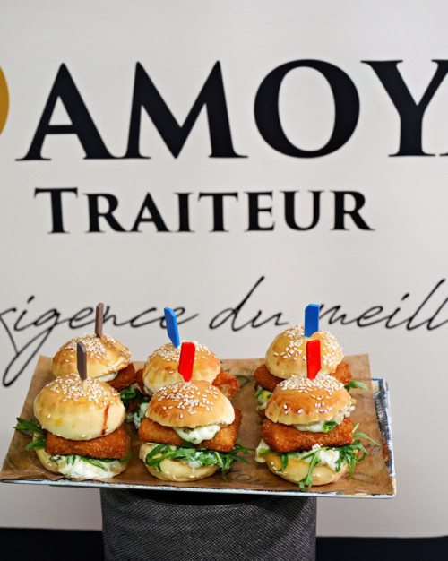 Box mini Fish burger - 5 pièces