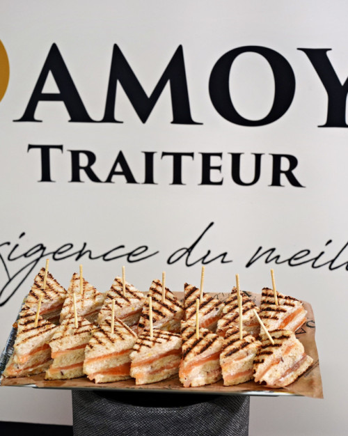 Club sandwich saumon fumé - 30 pièces