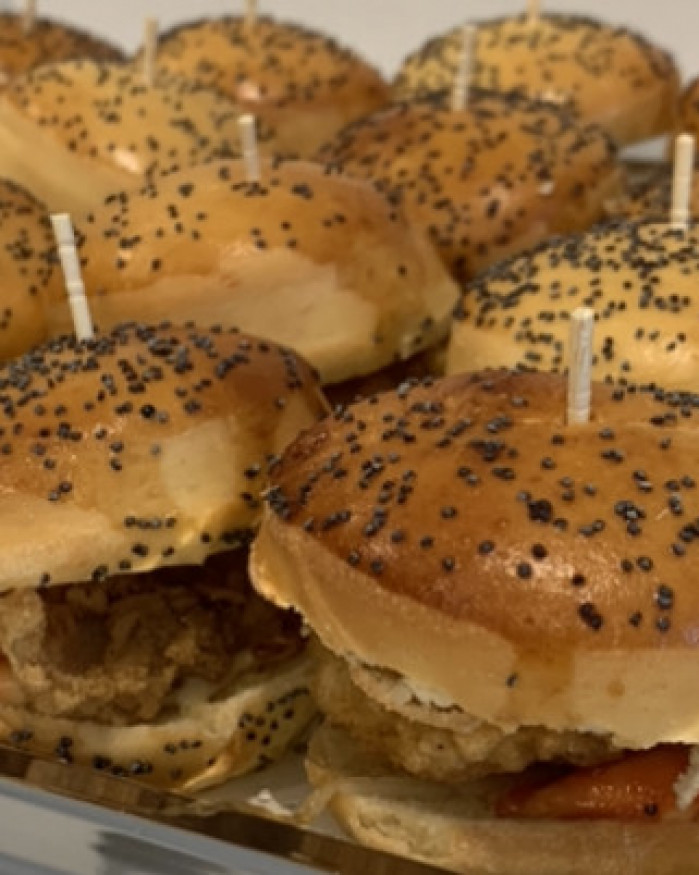 Mini fish burger – 24 pièces