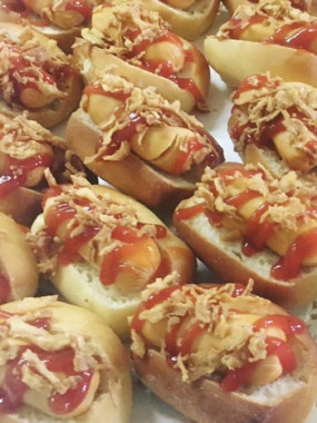 Mini hot dog crunchy – 24 pièces