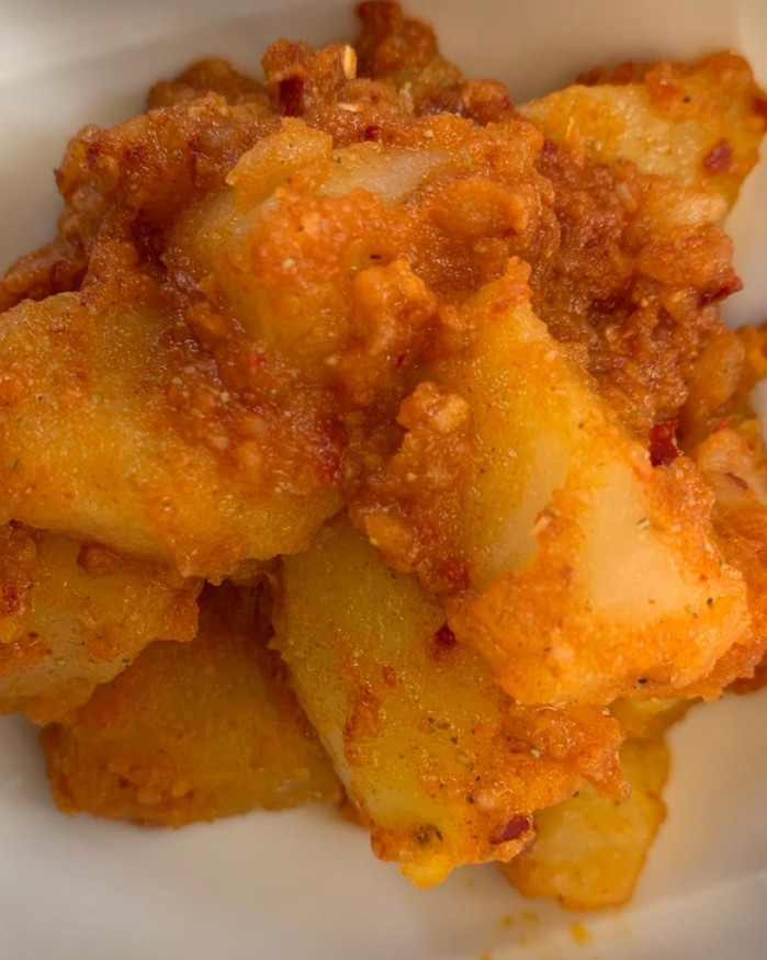 Pomme de terre harissa
