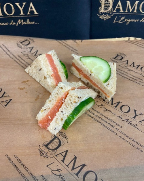 Club sandwich saumon fumé - 30 pièces