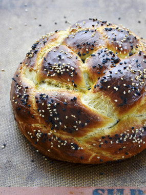 Hallah aux pépites de chocolat