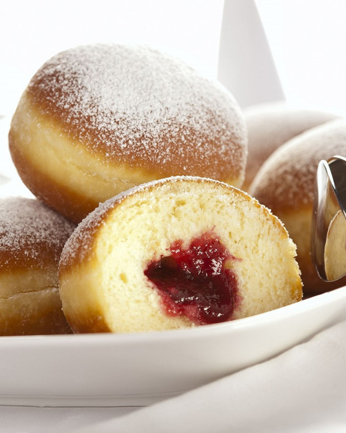 Beignet Fourré Fraise  x 4