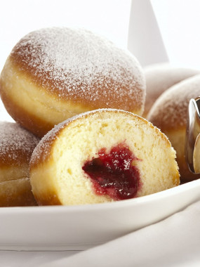 Beignet Fourré Framboise  x 4