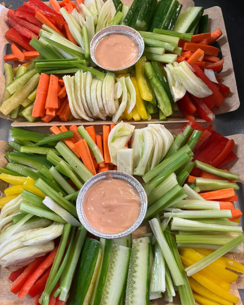 Plateau de Légumes crudités 