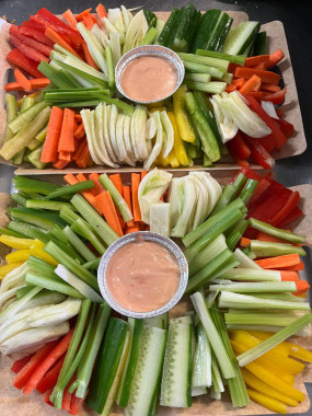 Plateau de Légumes crudités 