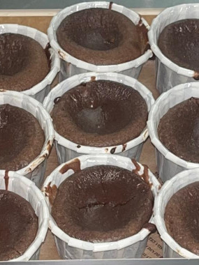 Mini fondant chocolat - 15 pièces